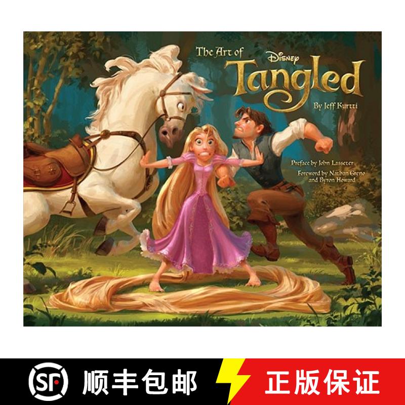 【3-4周达】Disney the Art of Tangled [9780811875554]