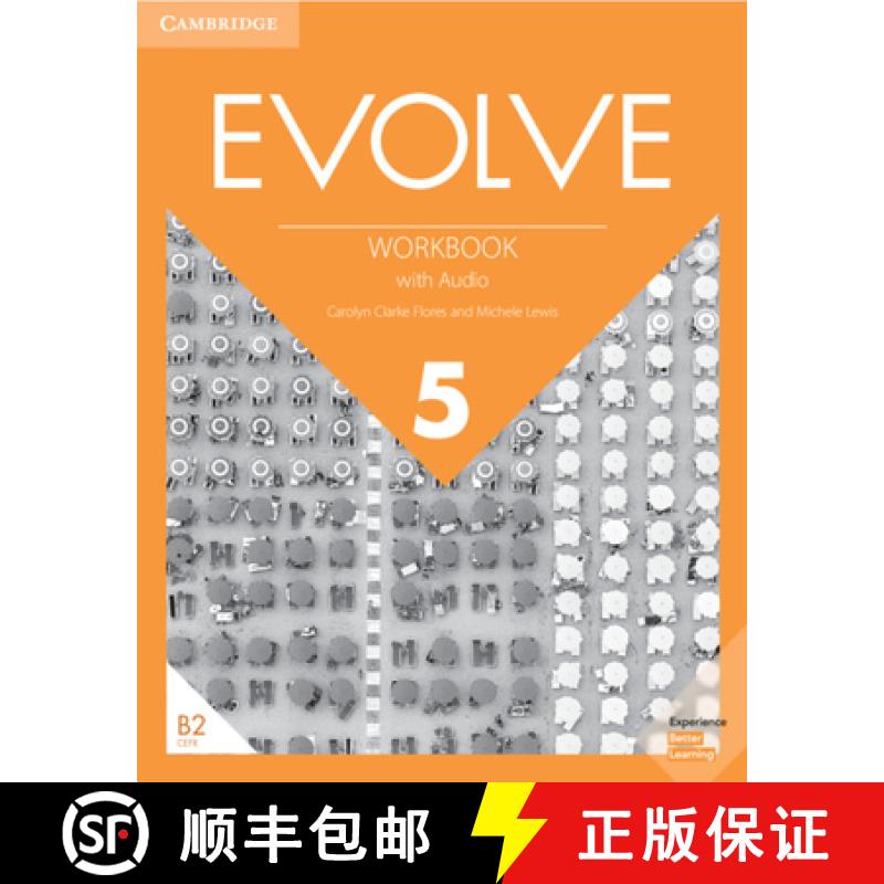 【3-4周达】Evolve Level 5 Workbook with Audio [9781108409070]