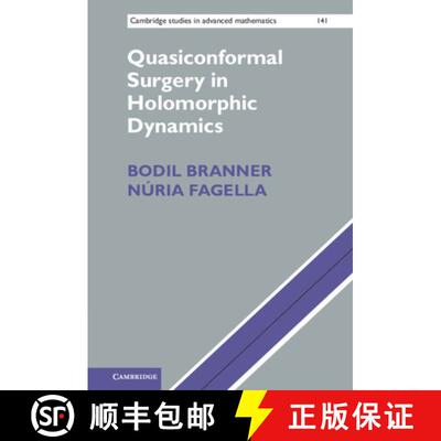 【3-4周达】精装 Quasiconformal Surgery in Holomorphic Dynamics: - Quasiconformal Surgery in Holomorph... [9781107042919]