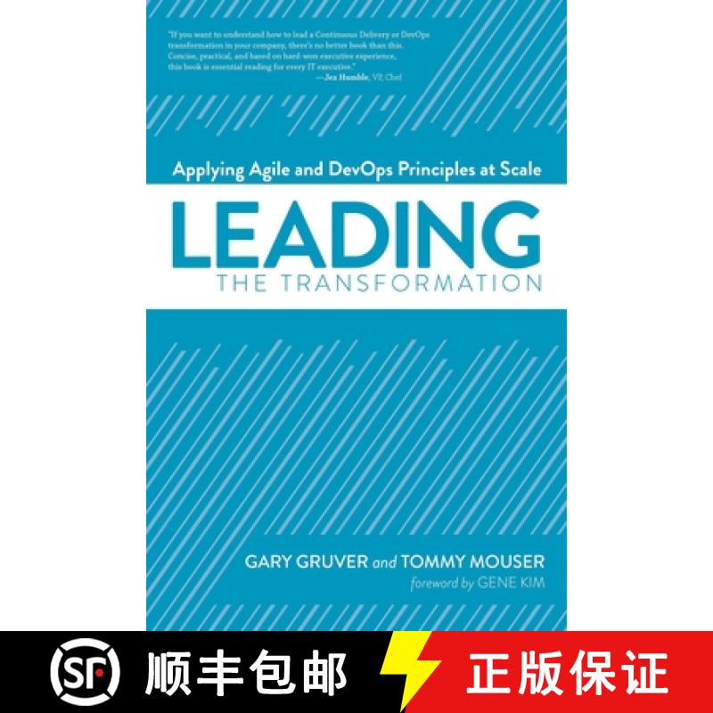 【3-4周达】Leading the Transformation : Applying Agile and DevOps Principles at Scale [9781942788010]