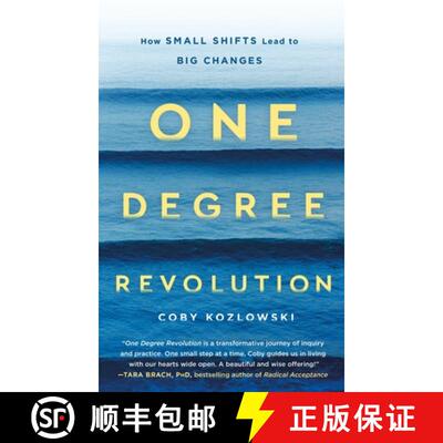 【3-4周达】One Degree Revolution: How Small Shifts Lead to Big Changes [9781250309259]