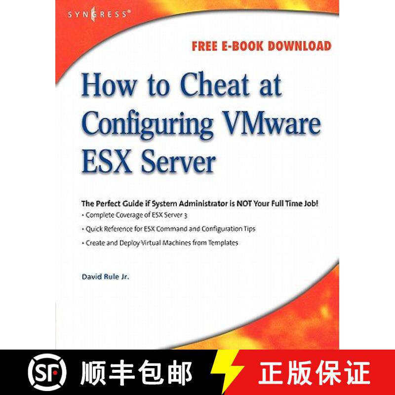 【3-4周达】How to Cheat at Configuring VmWare ESX Server [9781597491945]