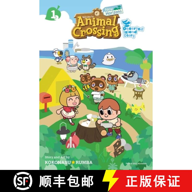 【2-3周达】Animal Crossing: New Horizons, Vol. 1: Deserted Island Diaryvolume 1 [9781974725922]