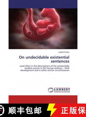 预订 On undecidable existential sentences [9786200234704]