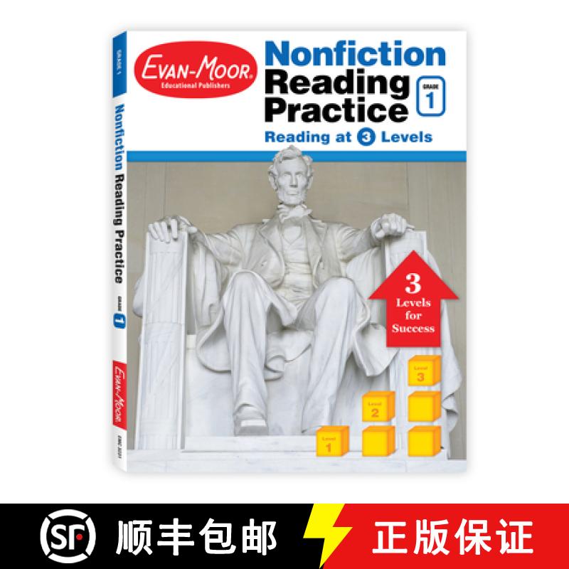【3-4周达】非虚构类文学阅读练习 一年级 Nonfiction Reading Practice, Grade 1(2017 revised edition) [9781629383156]