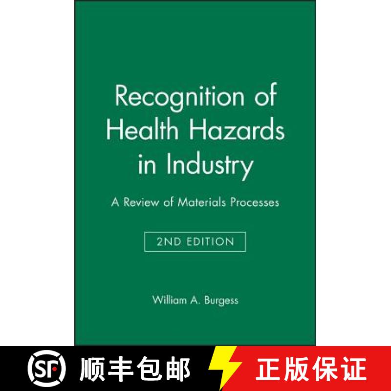 【3-4周达】Recognition Of Health Hazards In Industry: A Review Of Materials And Processes Second Edit... [9780471577164]