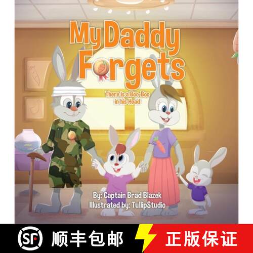 【3-4周达】My Daddy Forgets: There is a Boo Boo in his Head [9781737159117]