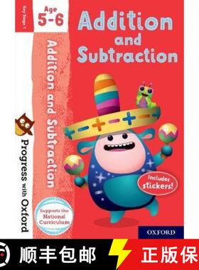 预订 Progress with Oxford: Progress with Oxford: Addition and Subtraction Age 5-6 - Practise for Scho... [9780192765819]