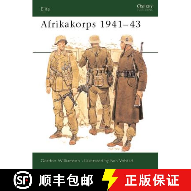 【3-4周达】Afrika Korps, 1941-43 [9781855321304]