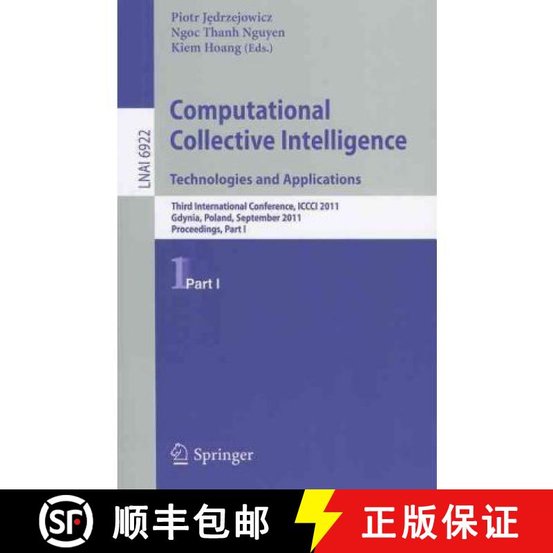 【3-4周达】Computational Collective IntelligenceTechnologies and Applications: Third International Co... [9783642239342]