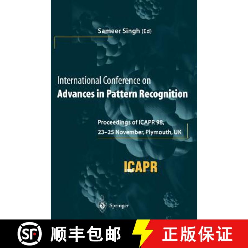 【3-4周达】International Conference on Advances in Pattern Recognition : Proceedings of ICAPR '98, 23... [9781447112143]
