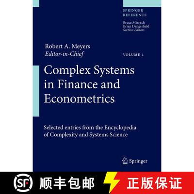 【3-4周达】Complex Systems in Finance and Econometrics [9781441977007]
