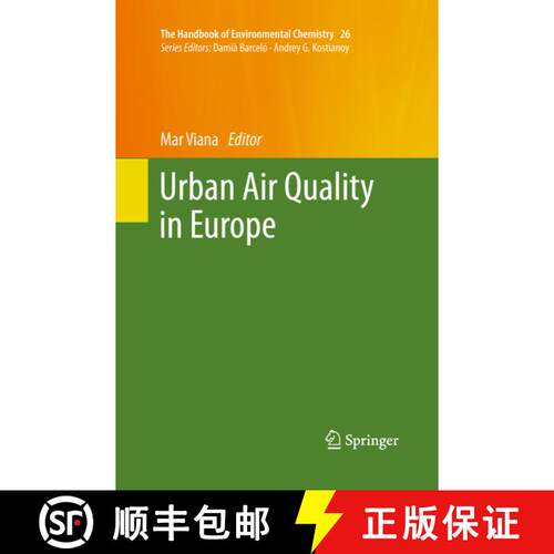 【3-4周达】Urban Air Quality in Europe (Softcover reprint of the original 1st ed. 2013) [9783642426902]