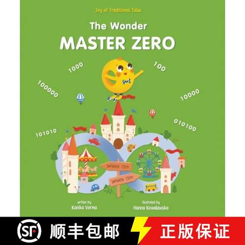 【3-4周达】The Wonder Master Zero: Joy of traditional tales , Math stories for Kids , Children story ... [9789358909609]