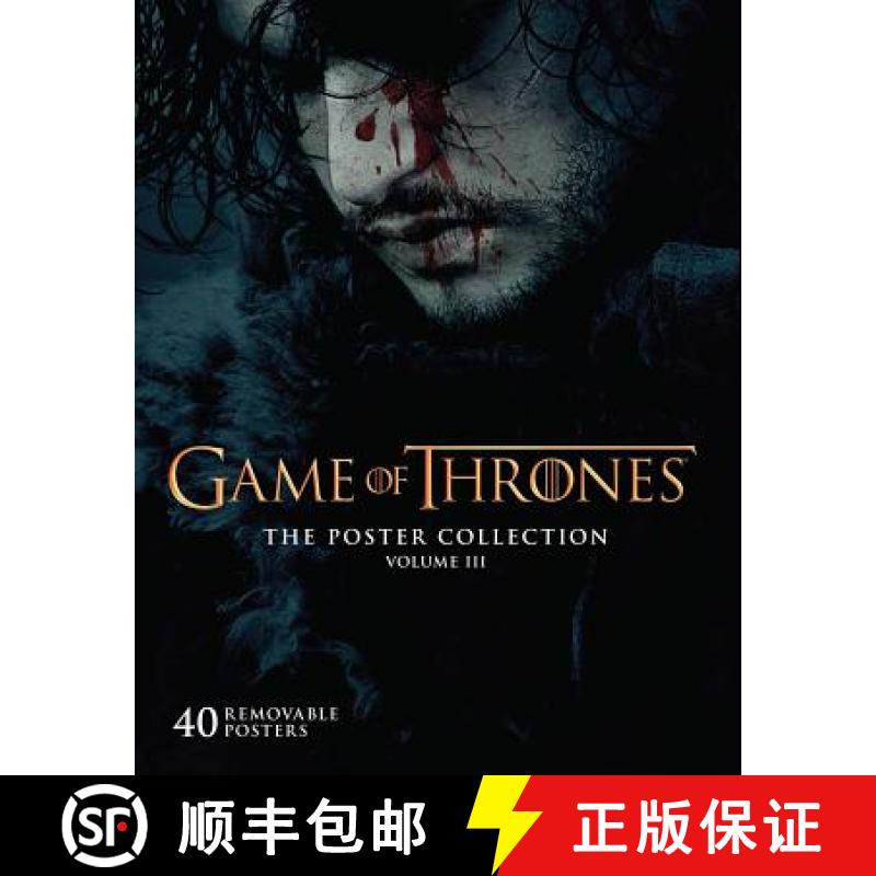 【3-4周达】Game of Thrones: The Poster Collection, Volume III: Volume 3 [9781683830108]