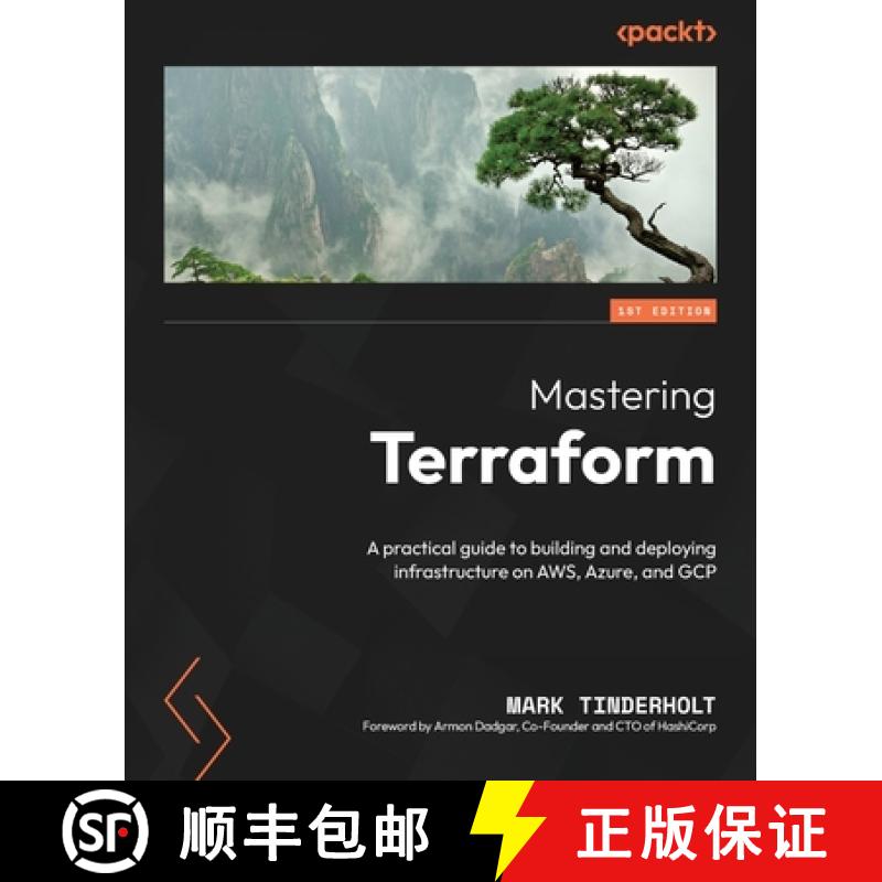 预订 Mastering Terraform: A practical guide to building and deploying infrastructure on AWS, Azure, a... [9781835086018]