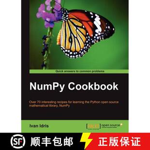 9781849518925 Cookbook Numpy 预订