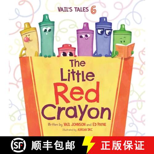 【3-4周达】The Little Red Crayon: Vail's Tales 6 [9798987038291]