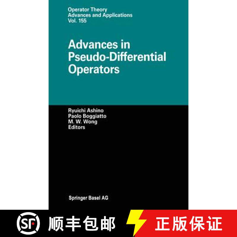 【3-4周达】Advances in Pseudo-Differential Operators [9783034895903]