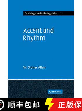 【3-4周达】Accent and Rhythm: Prosodic Features of Latin and Greek: A Study in Theory and Reconstruct... [9780521108591]