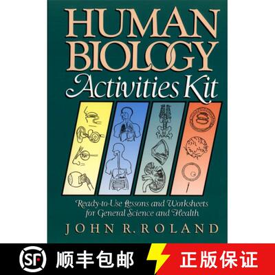 【3-4周达】Human Biology Activities Kit; Ready To Use Lessonsand Worksheets For General Science And H... [9780787966621]