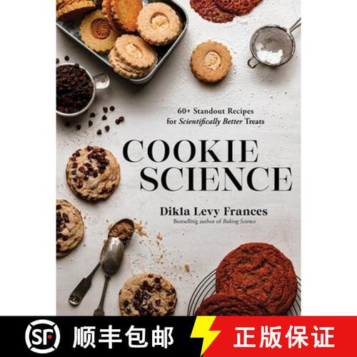 【3-4周达】Cookie Science: 60+ Standout Recipes for Scientifically Better Treats [9798890035196]