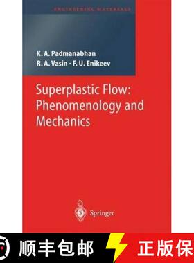【3-4周达】Superplastic Flow : Phenomenology and Mechanics [9783642087400]