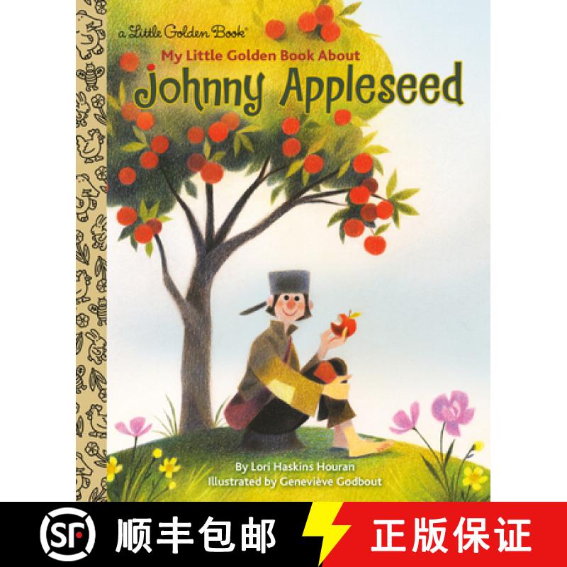【3-4周达】LGB My Little Golden Book About Johnny Appleseed [9780399555909]