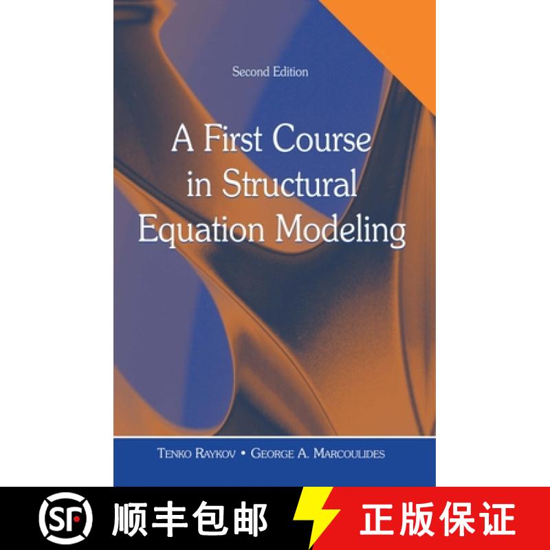 【3-4周达】A First Course in Structural Equation Modeling [With CDROM] [9780805855883]