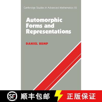 现货 自同构形式和表示 Automorphic Forms and Representations [9780521658188]