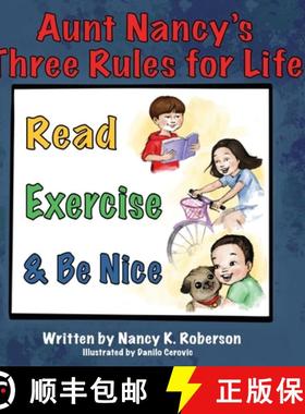 【3-4周达】Aunt Nancy's Three Rules for Life: Read, Exercise, and Be Nice [9781662908149]