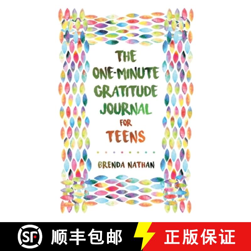 【2-3周达】The One-Minute Gratitude Journal for Teens: Simple Journal to Increase Gratitude and Happi... [9781952358227]