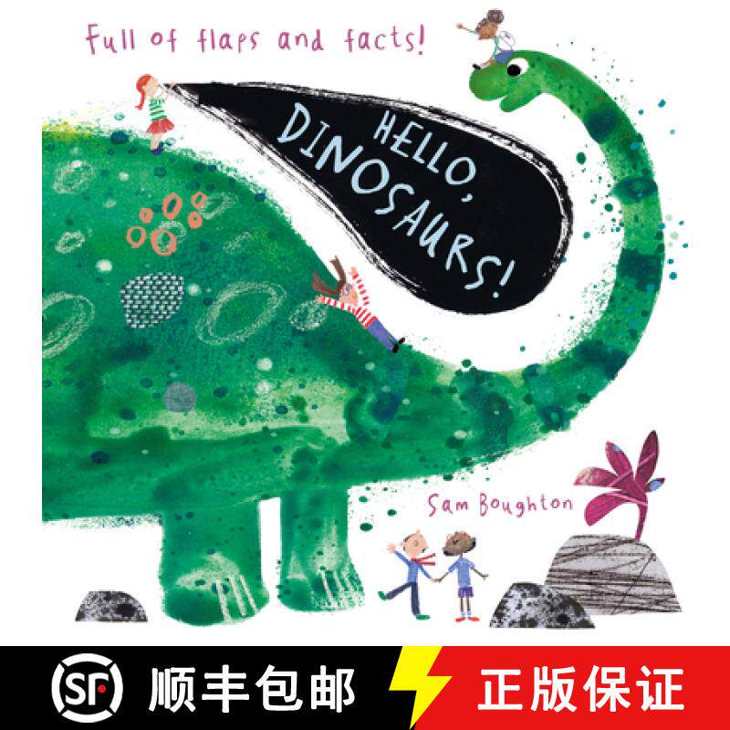 预订 Hello, Dinosaurs!: (An Educational Lift-The-Flap Board Book for Young Dinosaur Lovers to Learn F... [9781536208092]