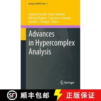【3-4周达】精装 Advances in Hypercomplex Analysis [9788847024441]