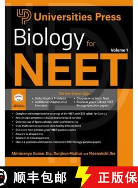 【3-4周达】Biology for NEET: Volume 1 [9788195400935]