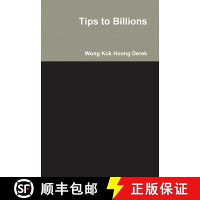 【3-4周达】Tips to Billions [9781365898013]
