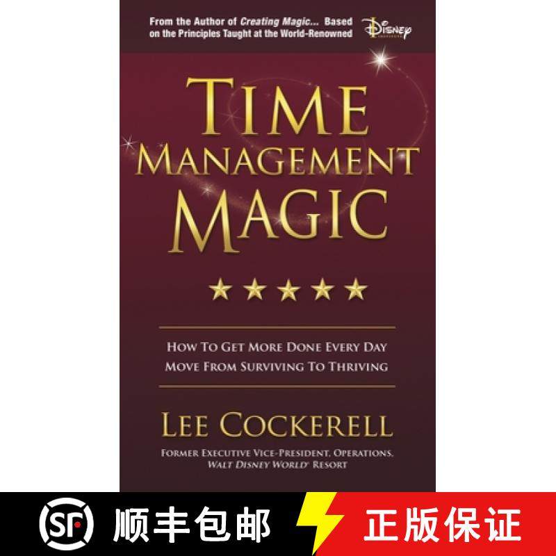 【3-4周达】Time Management Magic : How to Get More Done Every Day and Move from Surviving to Thriving [9781642793185]