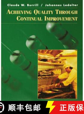 【3-4周达】Achieving Quality Through Continual Improvement [Wiley经管] [9780471092209]
