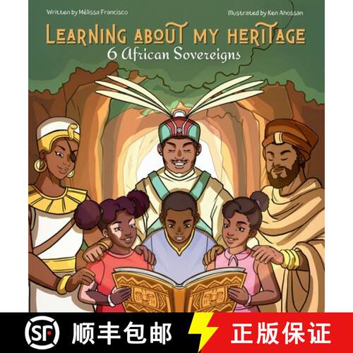 【3-4周达】精装 Learning about my heritage: 6 African sovereigns (2 in 1) [9782493538239]