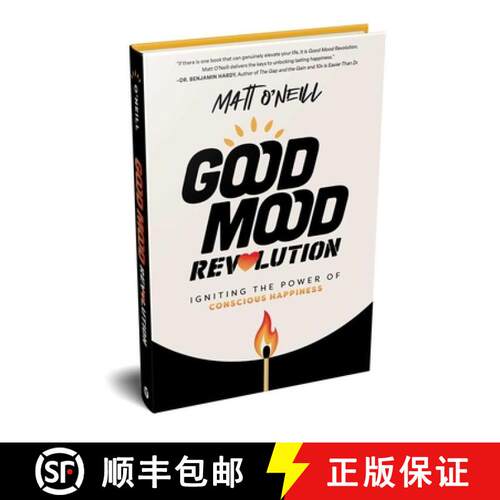 【3-4周达】精装 Good Mood Revolution : Igniting the Power of Conscious Happiness [9798891881341]