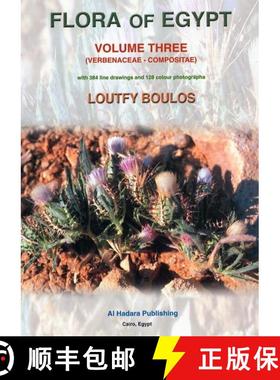 预订 Flora of Egypt, Volume 3: Verbenaceae-Compositae [9789775429254]