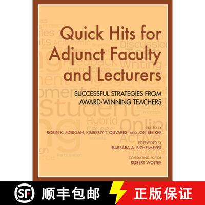 【3-4周达】Quick Hits for Adjunct Faculty and Lecturers: Successful Strategies from Award-Winning Tea... [9780253018342]