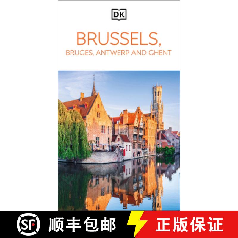 【3-4周达】DK Eyewitness Brussels, Bruges, Antwerp and Ghent [9780241461945]