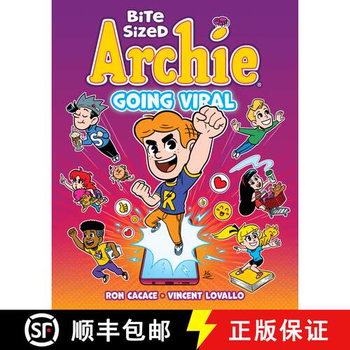 【3-4周达】Bite Sized Archie: Going Viral [9781645768777]