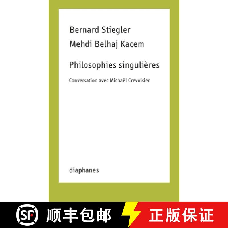 预订 Philosophies Singulières: Conversation Avec Michaël Crevoisier [9782889280667]