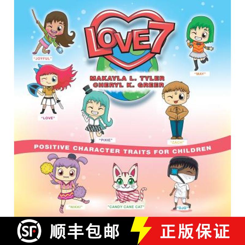 【3-4周达】Love 7: Positive Character Traits for Children [9781489718495]