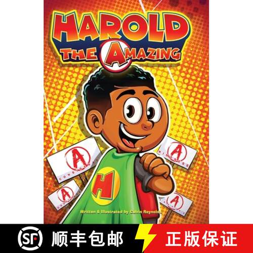 【3-4周达】精装 Harold The Amazing [9798988635017]