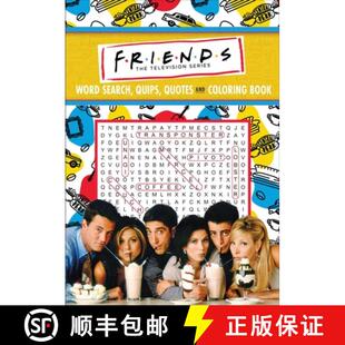 Coloring 9781645179399 Friends Quips Quotes Search 4周达 Word Book and