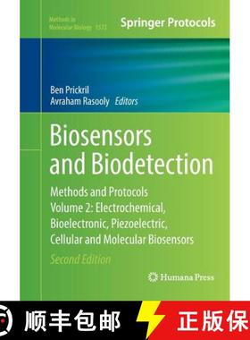 【3-4周达】Biosensors and Biodetection : Methods and Protocols, Volume 2: Electrochemical, Bioelectro... [9781493983360]