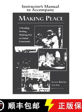 【3-4周达】Making Peace Instructor's Manual: A Reading/Writing/Thinking Text on Global Community [9780521657792]